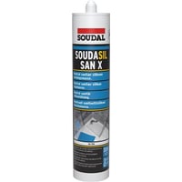 Soudasil San X, sanitets silikone, RAL 9016, 300 ml