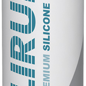 Silirub+ S8100 sanitetssilikone 330ml sort