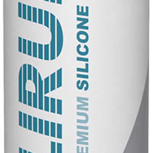 Silirub+ S8100 sanitetssilikone 330ml sort